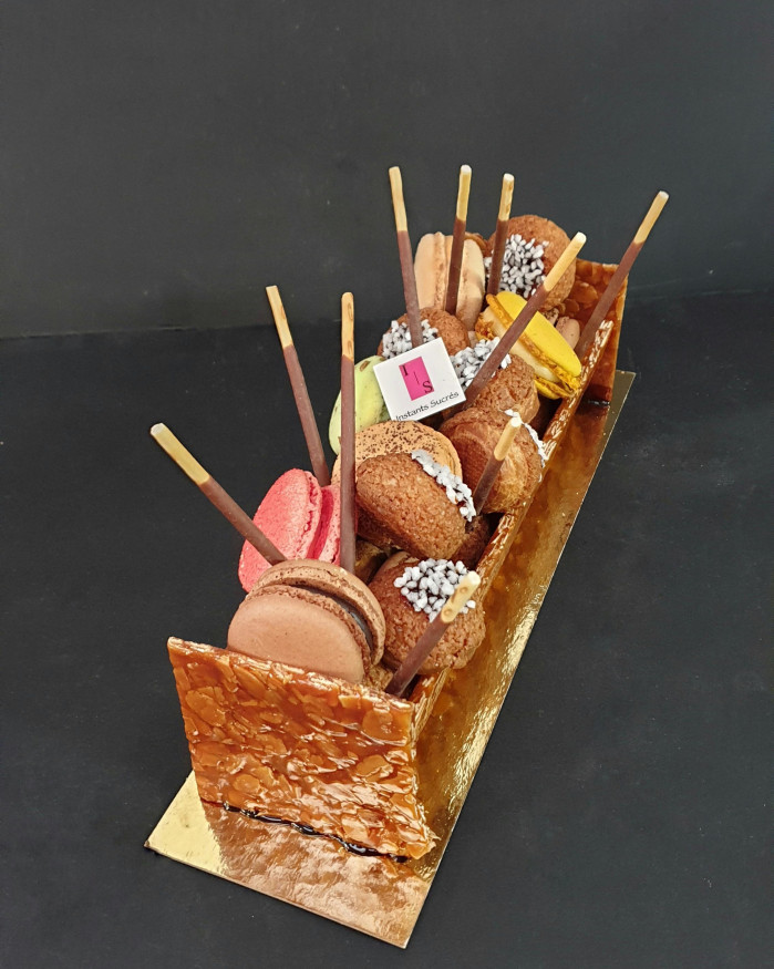 Bûche gourmande 4 pers