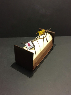 Bûche 3 chocolats 6 pers