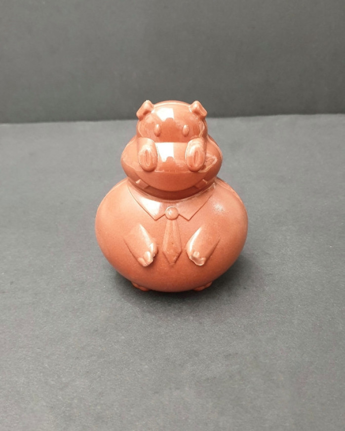 Hippopotame chocolat au lait