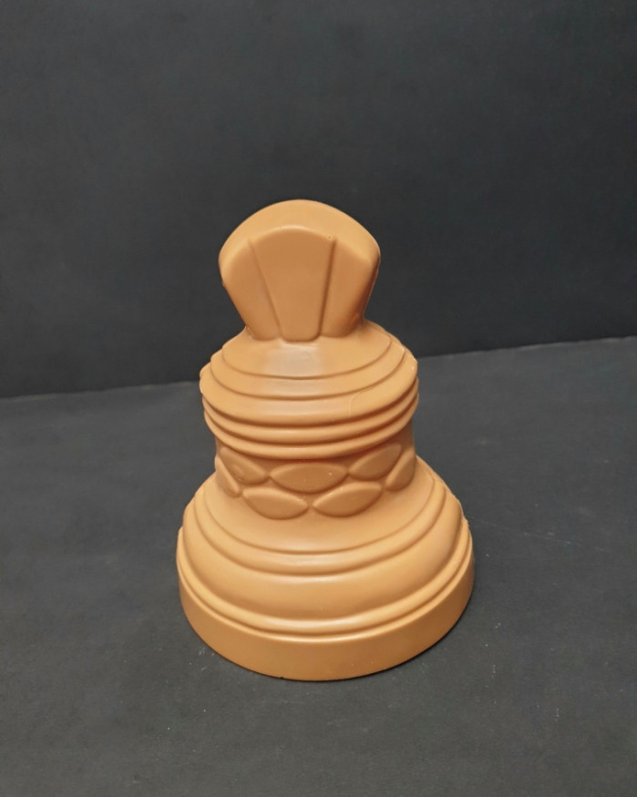 Maxi cloche chocolat dulcey