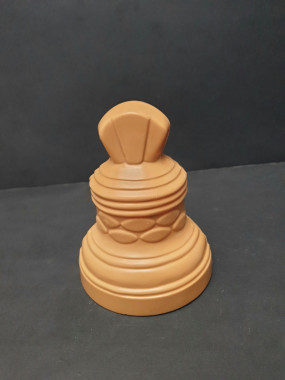 Maxi cloche chocolat dulcey