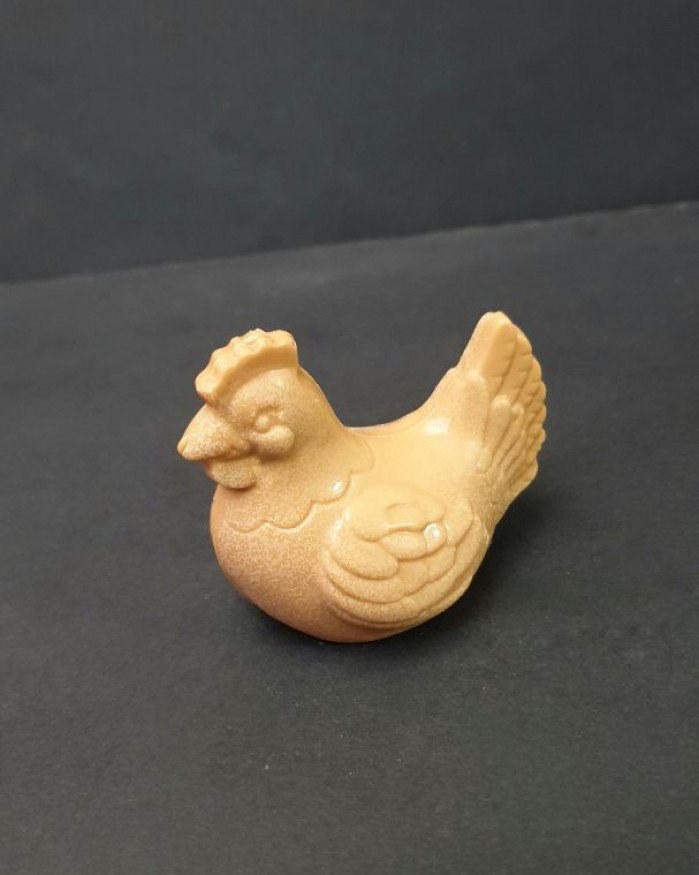 Petite poule chocolat dulcey