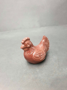 Petite poule chocolat noir
