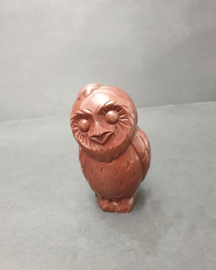 Hibou chocolat noir