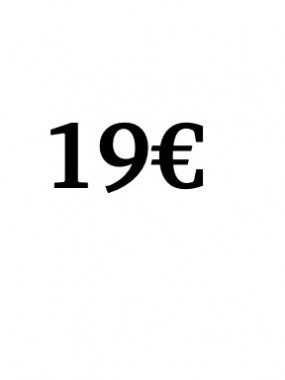 Cagnotte 19€ utilisable en ligne et en magasin