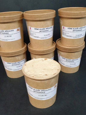 Pot de crème glacée Spéculoos 450mL