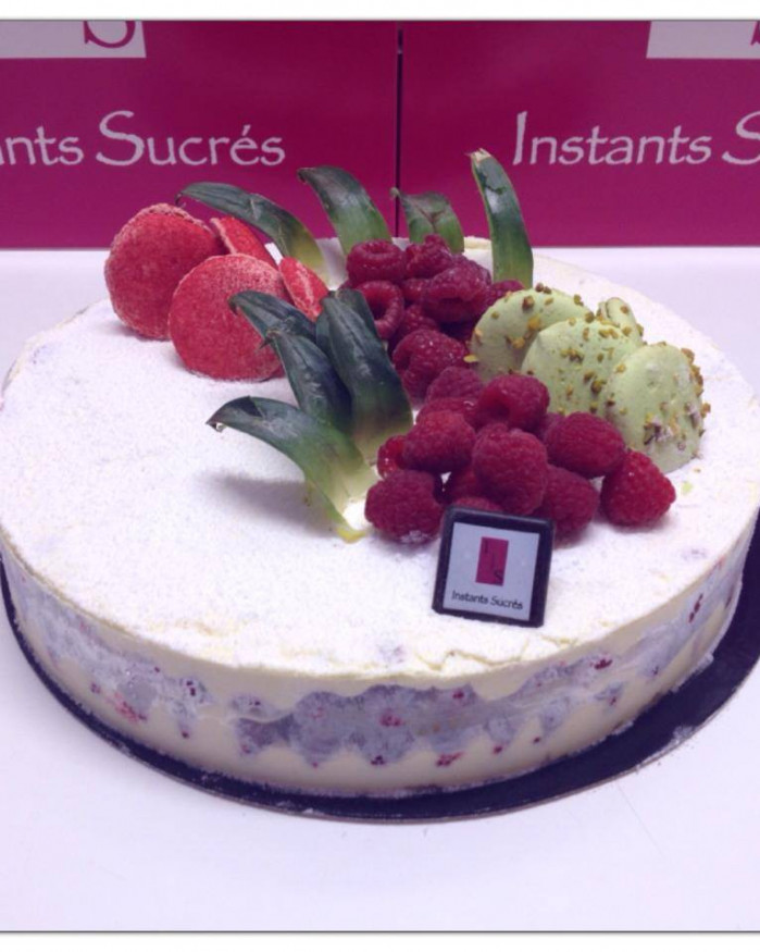 Entremets Framboisier