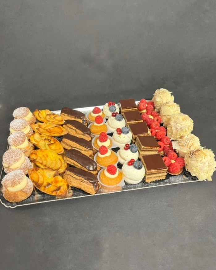 Plateau Sucré n°1 de 40 petits fours