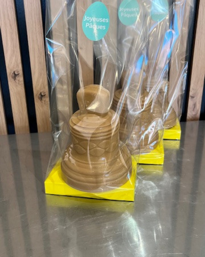 Moyenne cloche chocolat dulcey