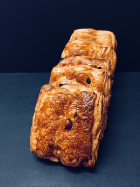 Carré feuilleté aux raisins
