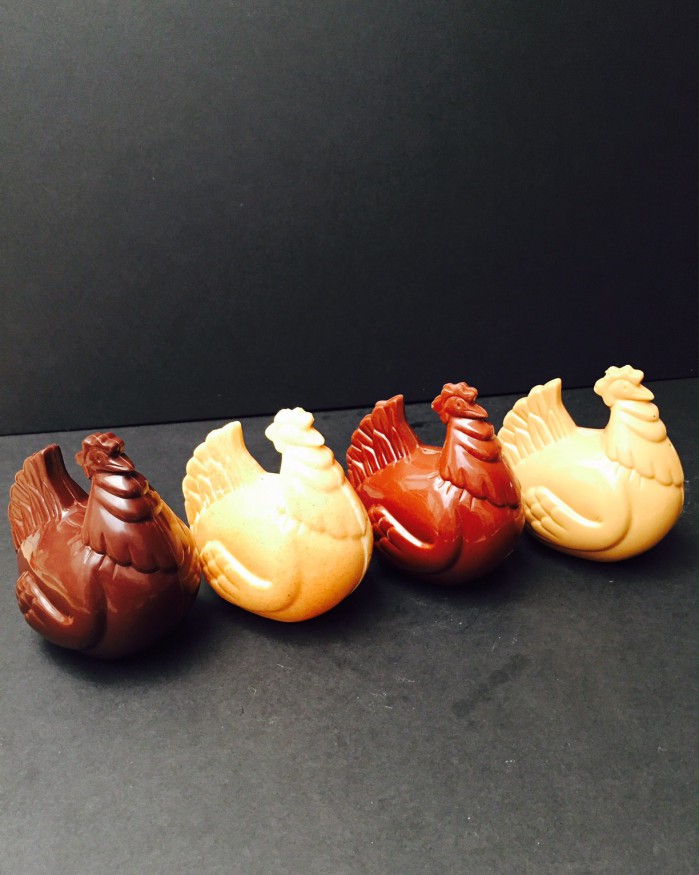 Moyenne cocotte chocolat noir