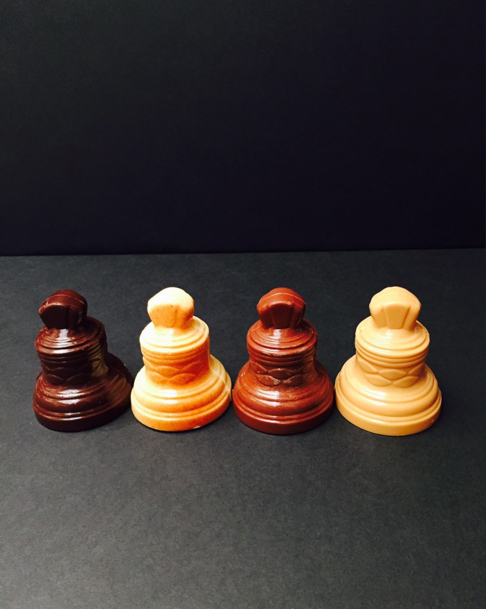 Petite cloche chocolat noir