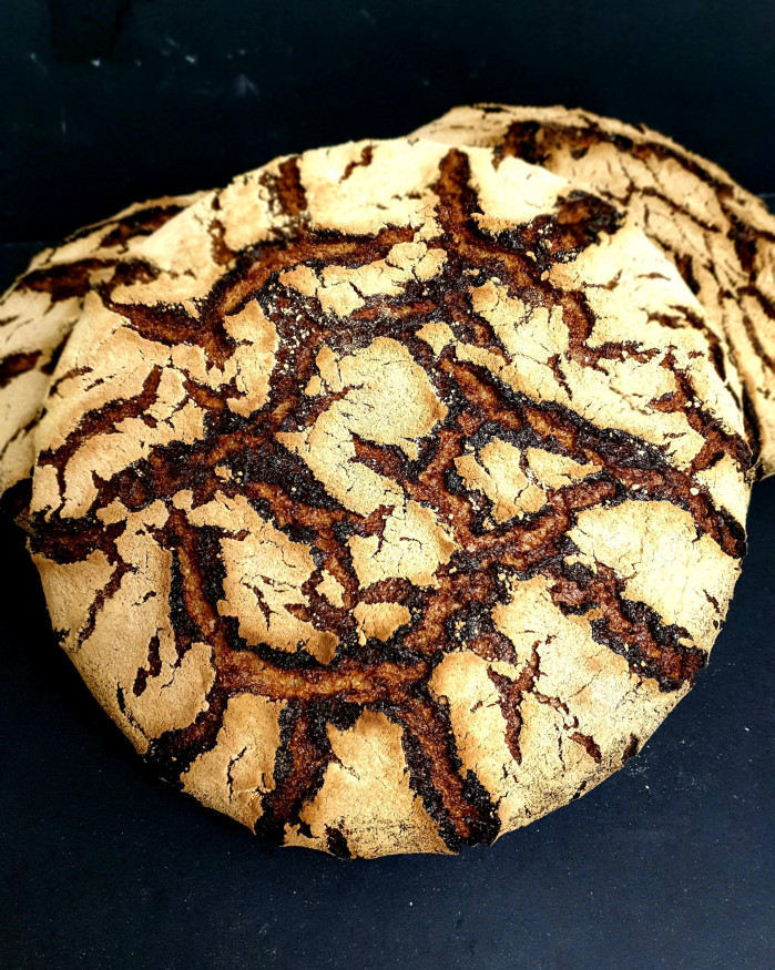 Tourte de Seigle 1 kilo non tranchée