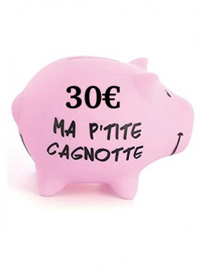 Cagnotte 30€ utilisable en ligne et en magasin