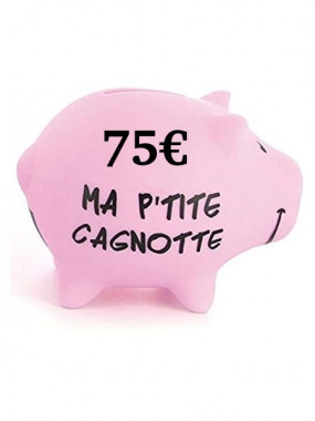 Cagnotte 75€ utilisable en ligne et en magasin