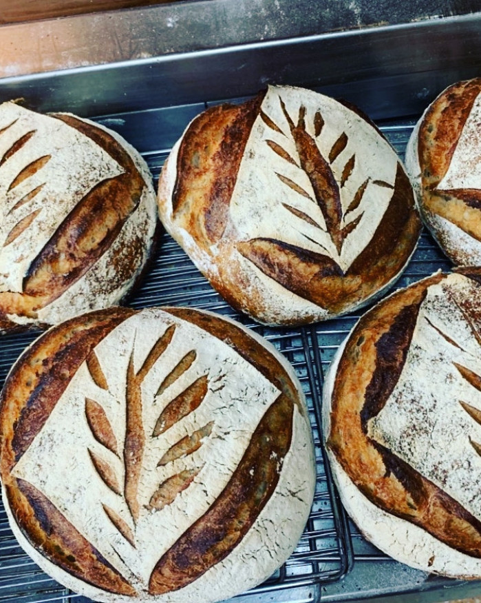 Tourte de meule tranchée FARINE BIO (1,3 kg)