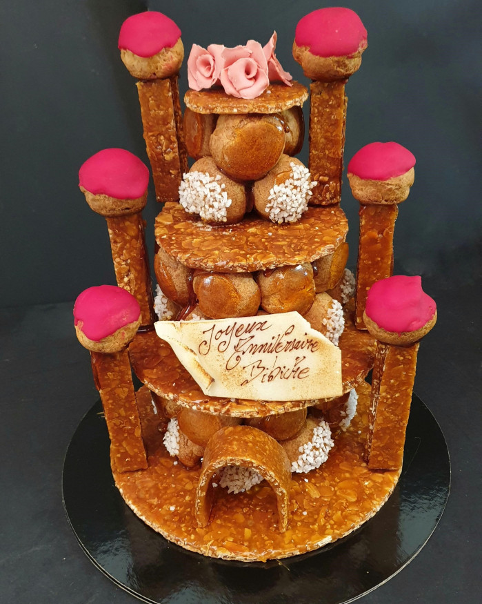 Piece Montee Chateau 15 Pers Instants Sucres