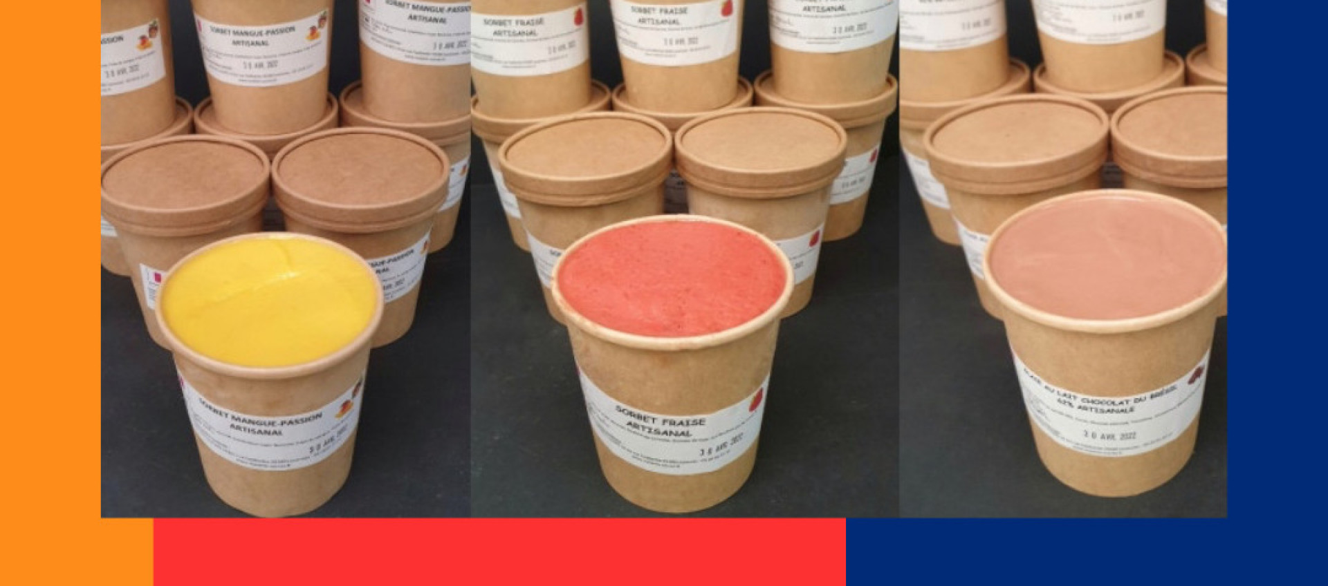 Promo sur les pots de glace